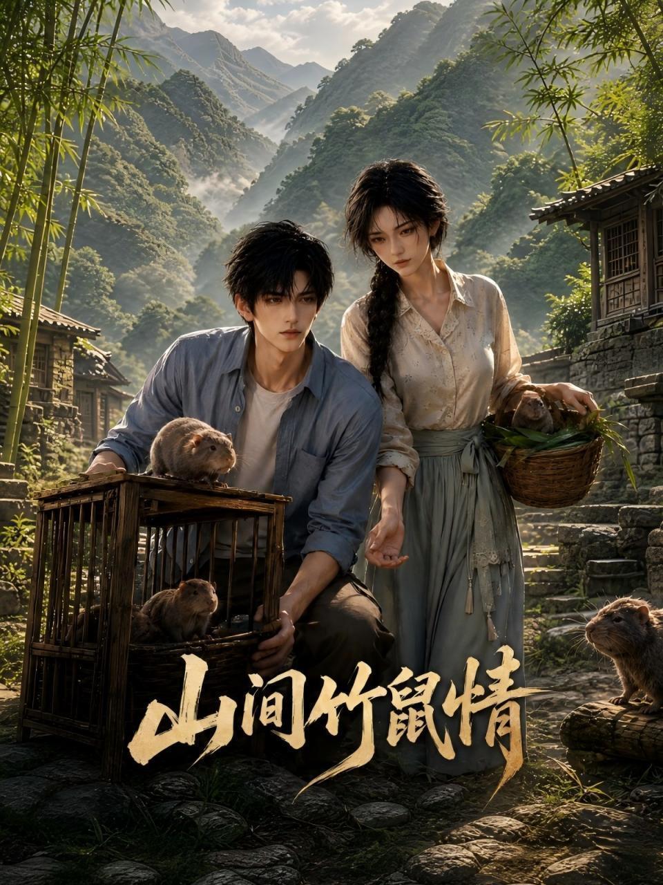 山间竹鼠情