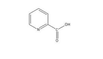 皮考林酸;2-羧酸吡啶 2-吡啶羧酸;吡啶2-甲酸;二皮考啉酸 结构式:如