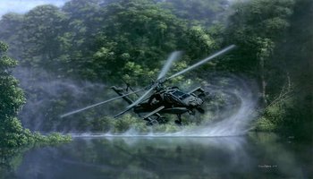 美国阿帕奇武装直升机