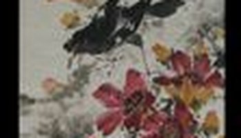 冯曼硕随画师赵少昂学习国画时,因家庭经济困难,常为高第街丝绸商店