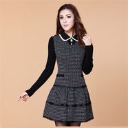 冬裙子韩版连衣裙-360购物