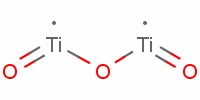 氧化钛(iii)又称三氧化二钛(iii),它是一种无机化工产品,其分子式为