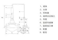 自力式温度控制阀