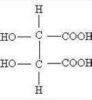 酒石酸结构式