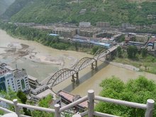 嘉陵江陕西省略阳县城段