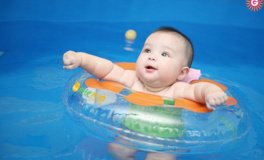 婴儿游泳2选1!专业婴幼儿游泳机构,环境优越,让