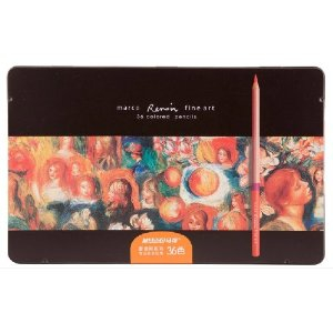 MARCO 马可 雷诺阿彩色铅笔 36色铁盒装 310