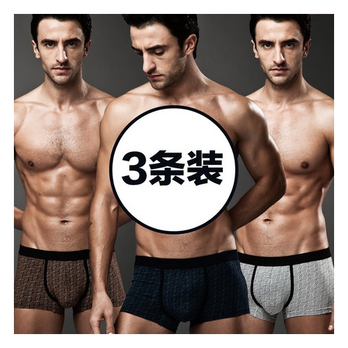 【<em>3条</em>组合装】<em>红豆男士内裤</em> 高档天竹品牌纤维