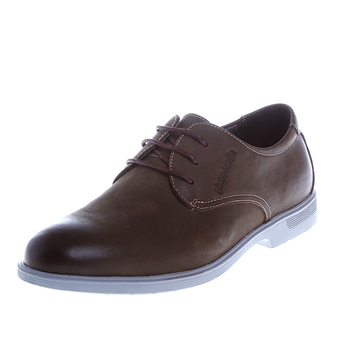 pierre cardin皮尔卡丹男款系带牛皮休闲鞋 - 男