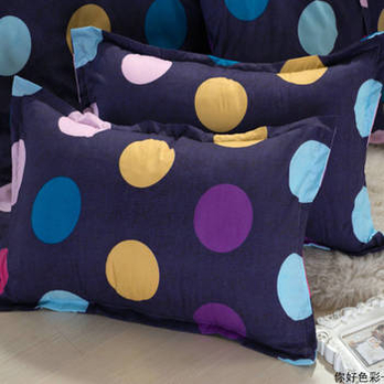 小旭星 你好色彩 枕套 夏季时尚 枕芯套 柔丝绒