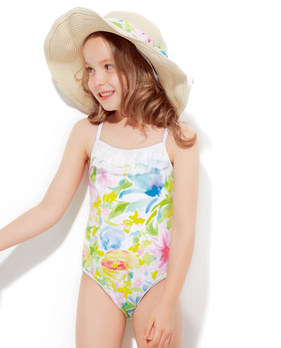 爱慕儿童梦幻花园泳装-女孩连体泳衣-女孩AK1