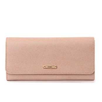 <em>FENDI</em> <em>芬迪 女士</em>长<em>钱包</em>浅粉色牛皮 8M0251 0