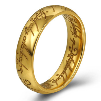 热卖欧瑞德(ORD)黄金戒指 至尊魔戒 指环王 9