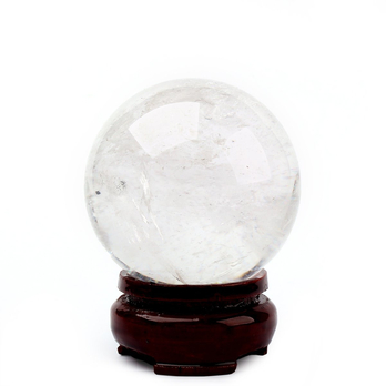 一生一石 天然白水晶转运水晶球摆件51-52mm