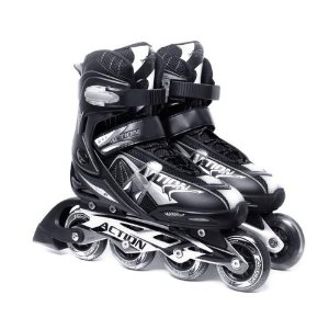 ACTION 动感 125F 溜冰鞋 可调轮滑鞋 成人成