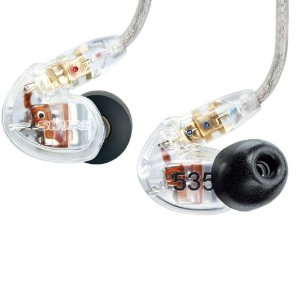 舒尔 SHURE SE535 CL 透明 专业监听级隔噪