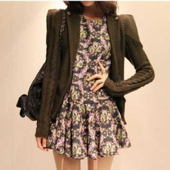 女士<em>针织开衫短款</em>哪种好 <em>白色针织开衫短款</em>牌