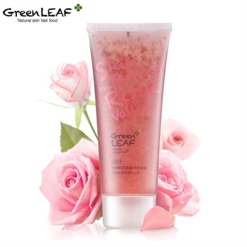绿叶 玫瑰焕颜洁面啫喱 温和保湿 美白补水洗面
