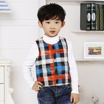<em>南极人</em> 2013秋冬时尚男女童<em>马甲</em> <em>宝宝羽绒</em>背心