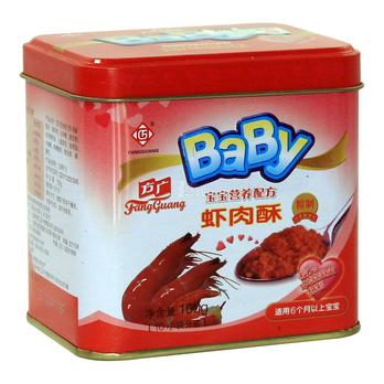 方广 宝宝营养配方虾肉酥(6个月以上)100g\/罐 