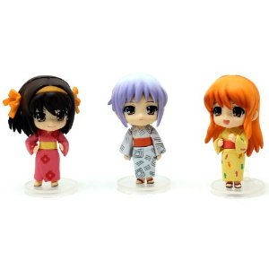 甜蜜城堡 动漫模型 凉宫春日手办公仔夏日祭浴