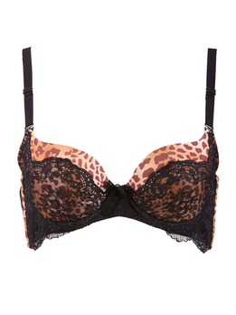 Aimer爱慕<em>豹纹文胸</em>AM12841 - 文胸/女士内衣/