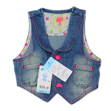 saintwaters 三点水 <em>女童牛仔马甲</em> 1111000003
