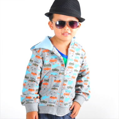 【koo】2011 纯棉 <em>戴帽开衫</em>外套 <em>男童</em> 多色 阳