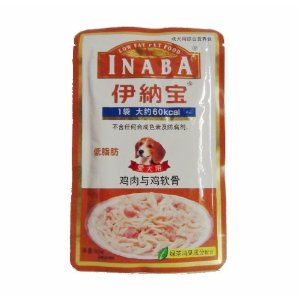 INABA 伊纳宝低脂肪鸡肉与鸡软骨 RD-04C 80