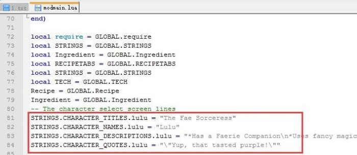 Steam和TGP饥荒MOD汉化教程 教你如何汉化MOD4.jpg