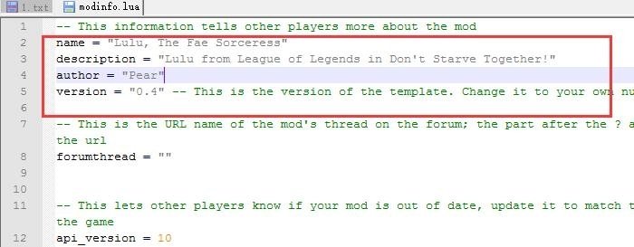 Steam和TGP饥荒MOD汉化教程 教你如何汉化MOD2.jpg