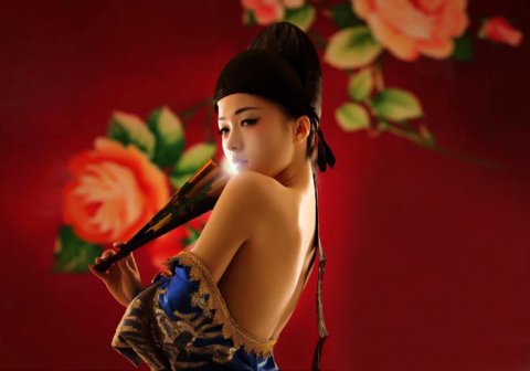 90年代_90年代时尚个性婚纱(2)