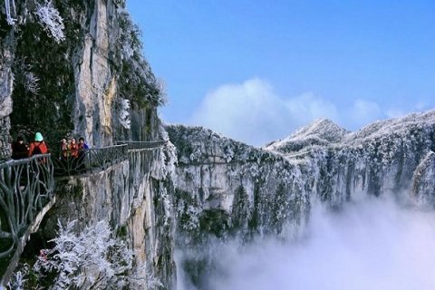 长沙到张家界黄龙洞、森林公园天门山四日游