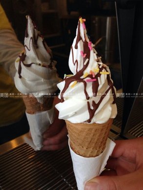 酸奶冰激凌甜筒1份,提供免费WiFi