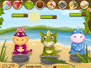 照顾 恐龙宝贝 ,照顾 恐龙宝贝 小游戏,360小游戏