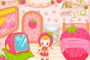 布置粉红草莓房间,布置粉红草莓房间小游戏,3
