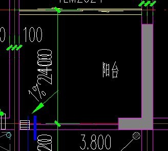 半封闭凹阳台内侧抹灰算外墙还是内墙