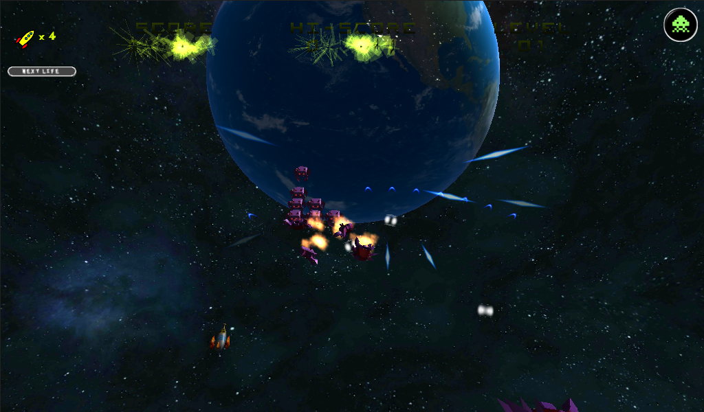 Galaxy Invaders 3D截图5