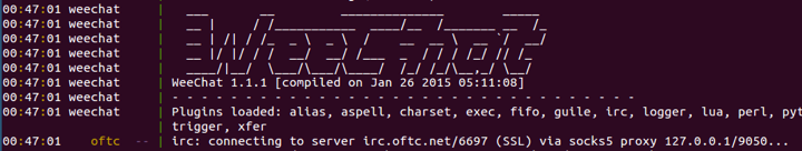 利用Tor网络和Docker容器来登录IRC