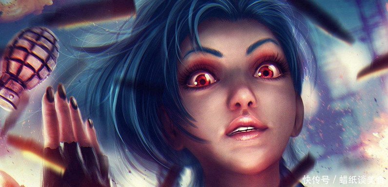 快手女网红神还原DJ琴女,摘下头罩秒变金克斯