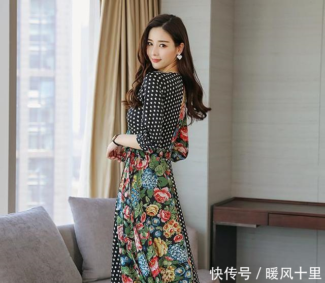 2018年流行的复古格子裙搭配,30岁女人这样穿