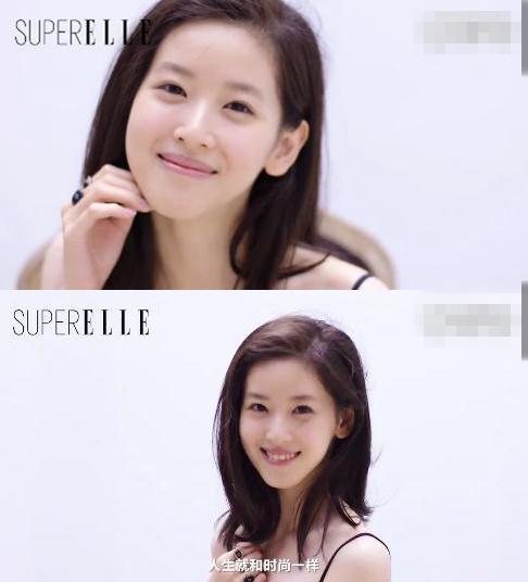 章泽天嘟嘴吐舌玩表情九连拍,这根本就是在对老公撒娇