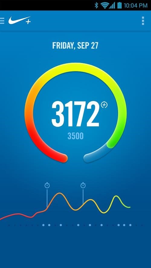 Nike+ FuelBand截图1