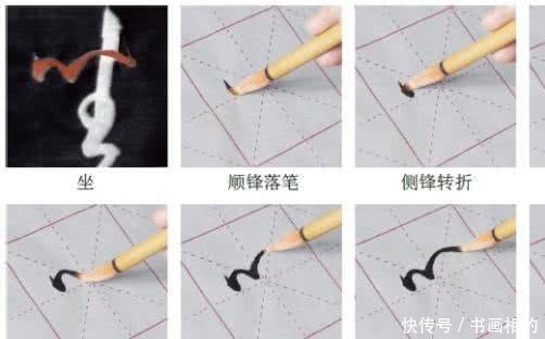 草书（今草）的基本笔画及其书写方法(转自网络)