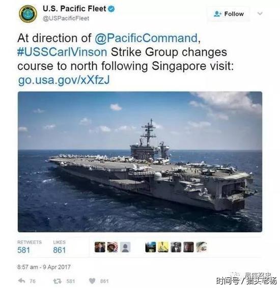 特朗普已完成對朝鮮部署,就在等一個機會 朝鮮半島戰爭即將爆發