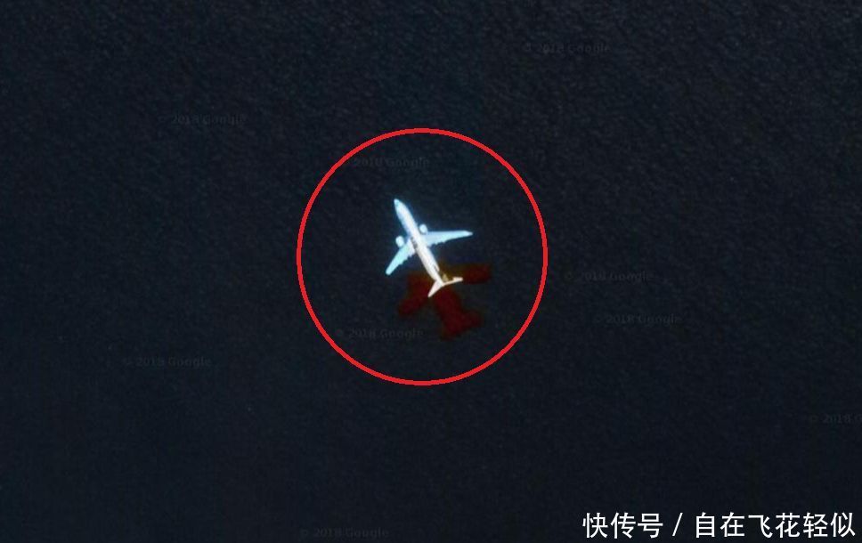 谷歌地图显示一架幽灵飞机淹没英格兰以东海底