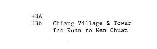 百年前的老照片 带你看看那时候的美丽汶川