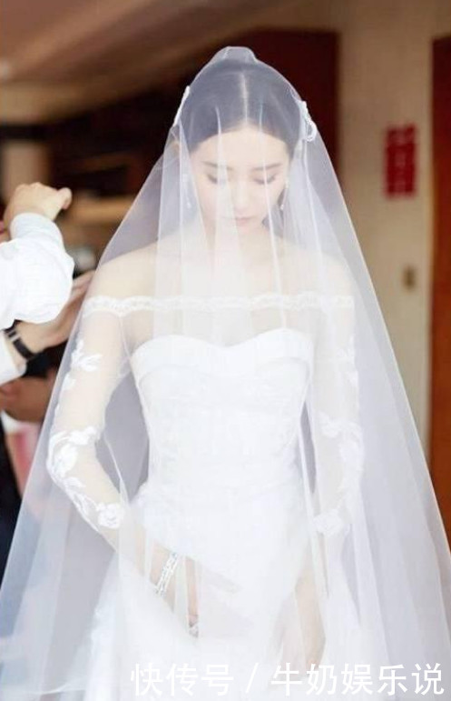 赵丽颖的婚纱写真果然与众不同,结婚的时候八