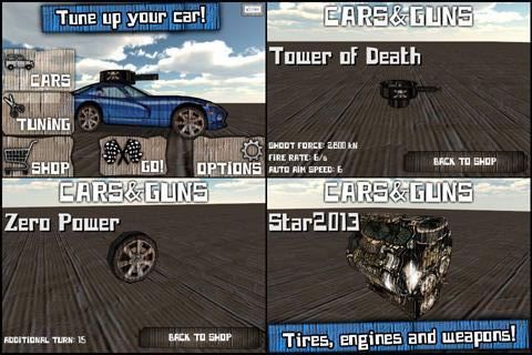 死亡飞车 Cars And Guns 3D截图4