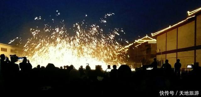 2018年洛阳春节,铁花为你开